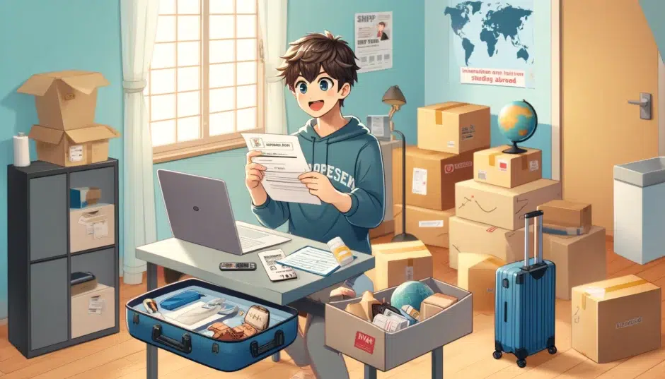 shipping-items-overseas-during-study-abroad.-The-image-features-a-young-enthusiastic-Japanese-student